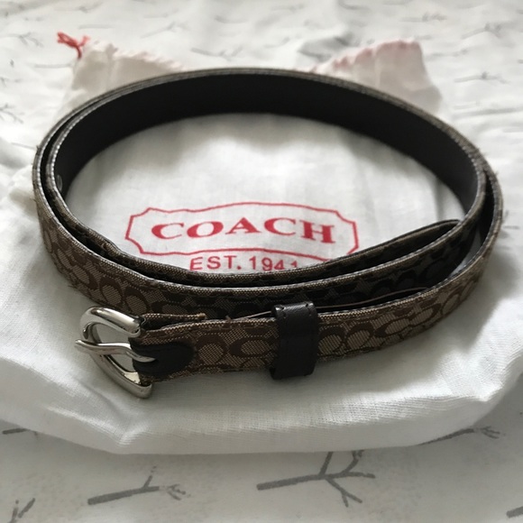 Coach Monogram Belt - Picture 1 of 6